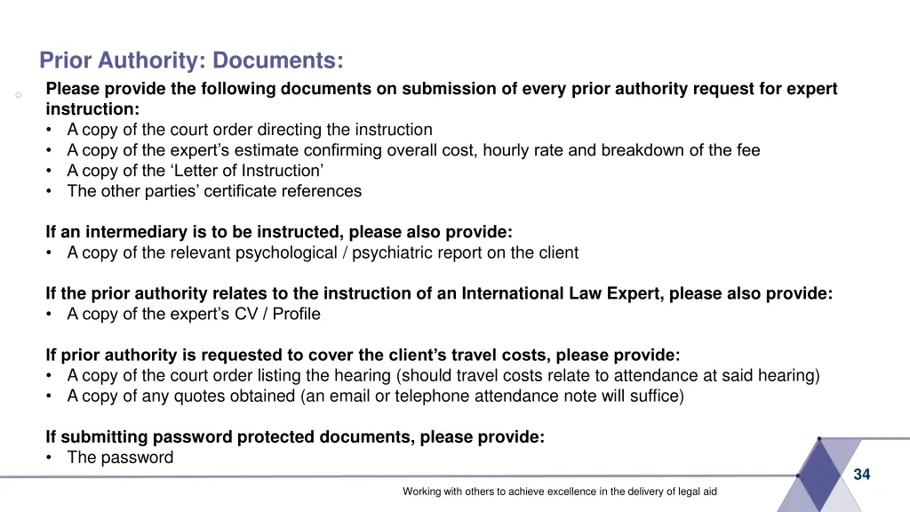 prior authority documents please provide