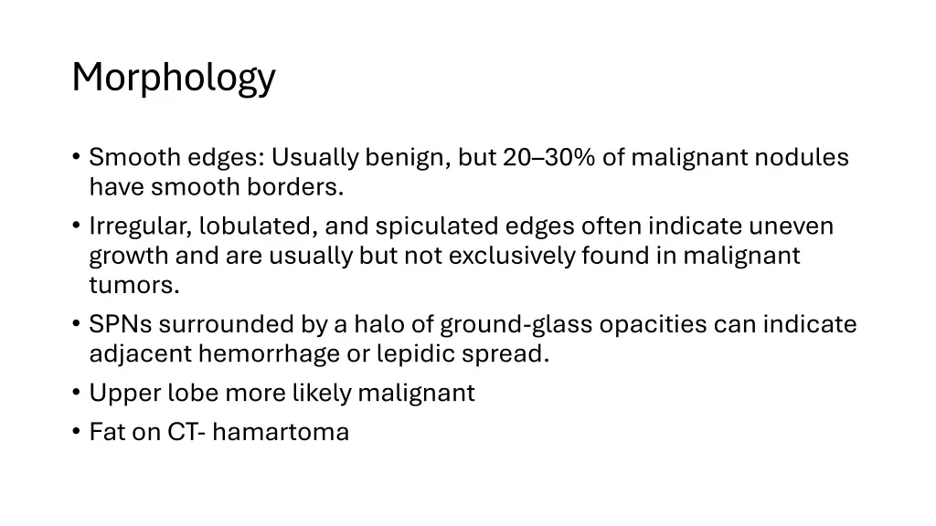 morphology