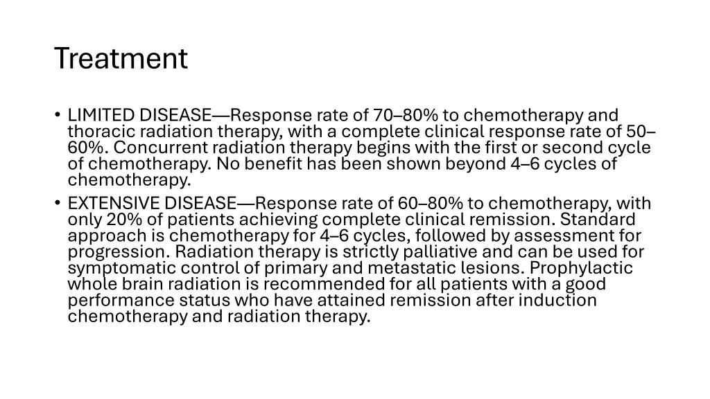 treatment