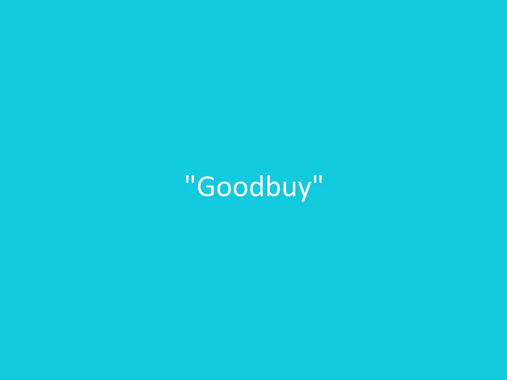 goodbuy