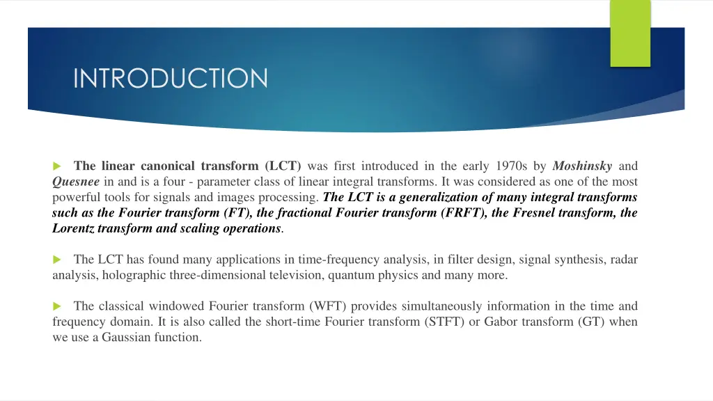 introduction