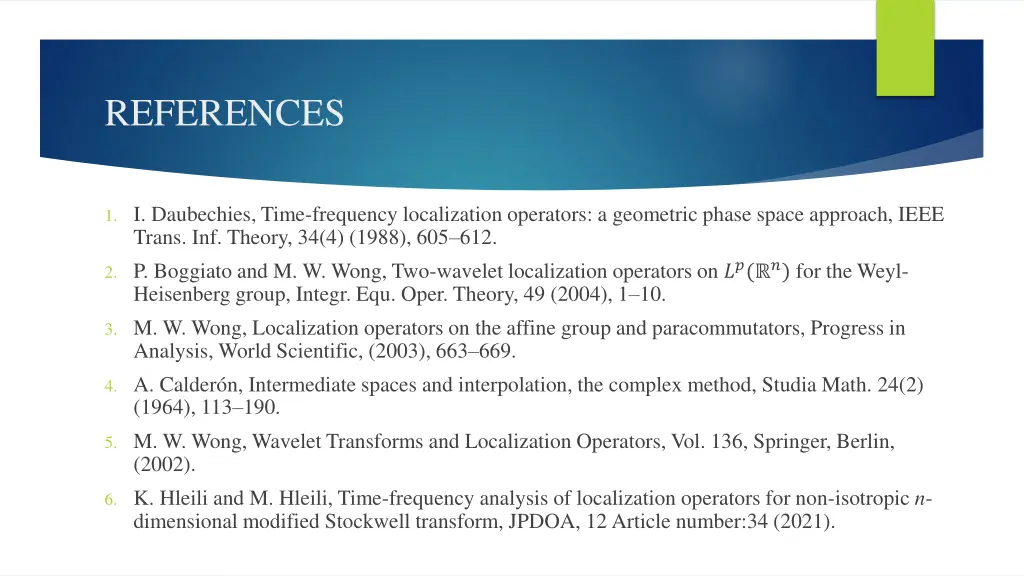 references