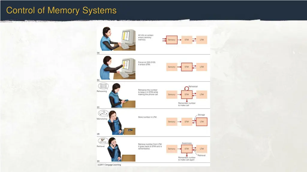 control of memory systems