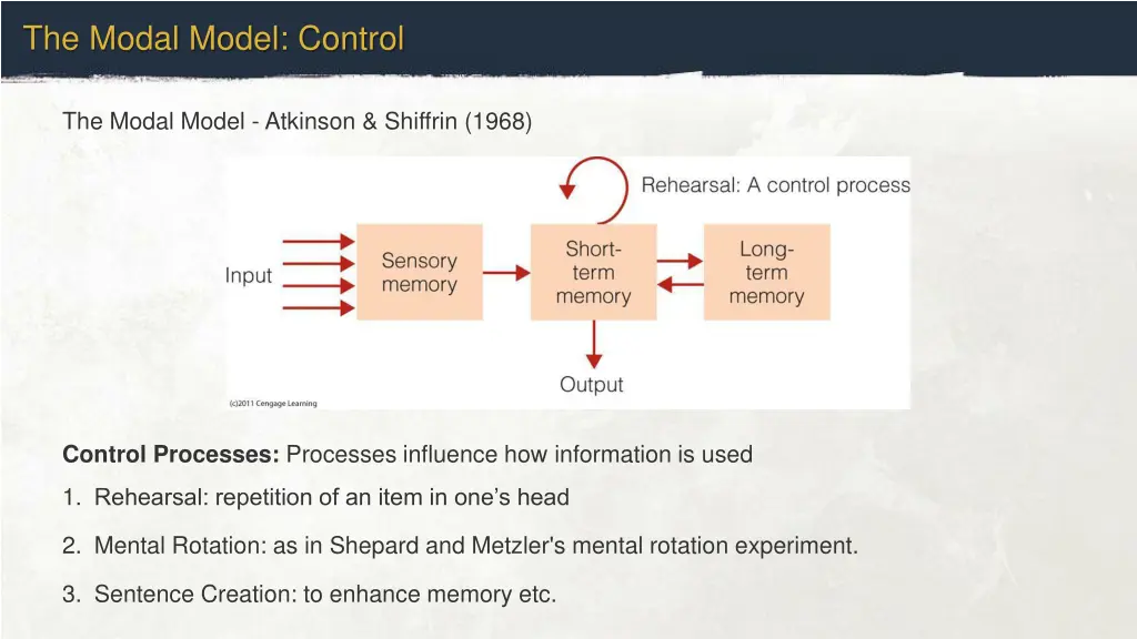 the modal model control