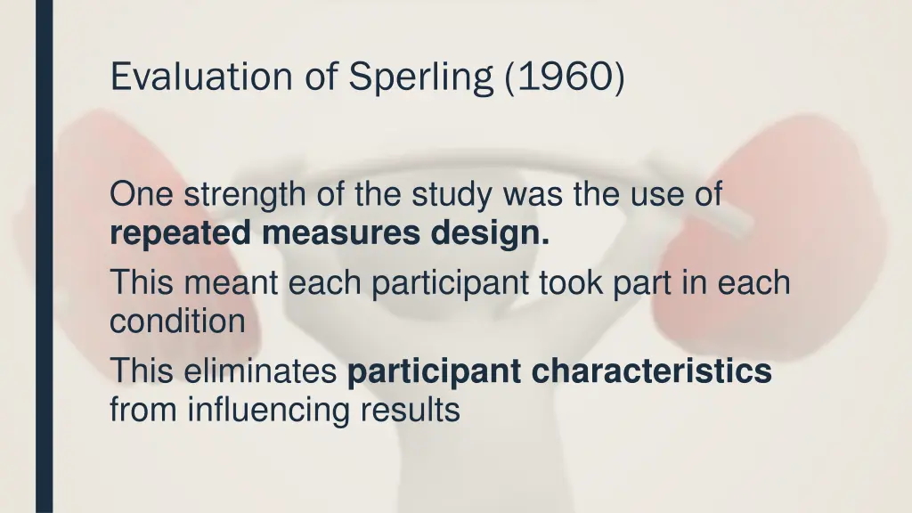 evaluation of sperling 1960 2