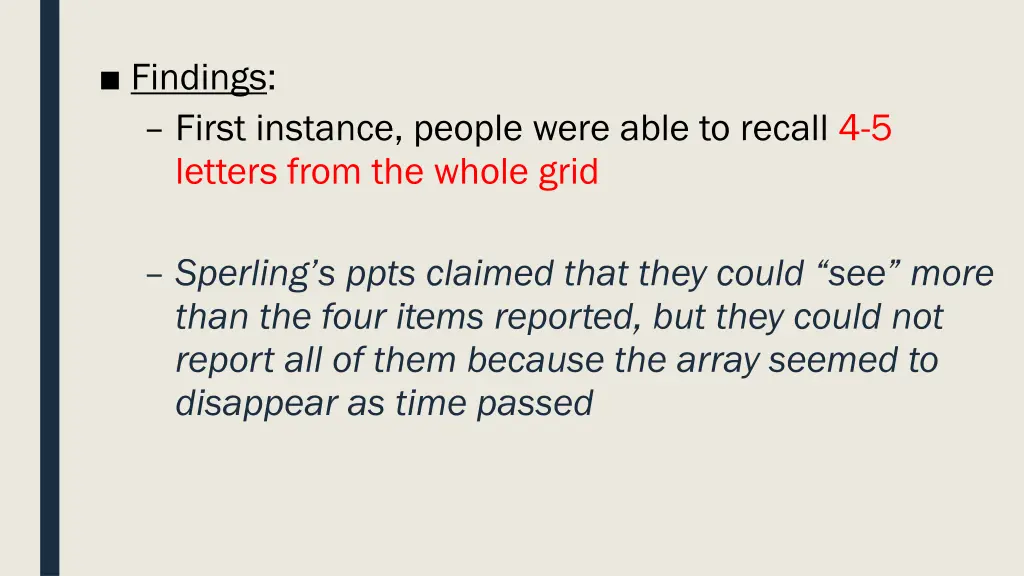 findings first instance people were able