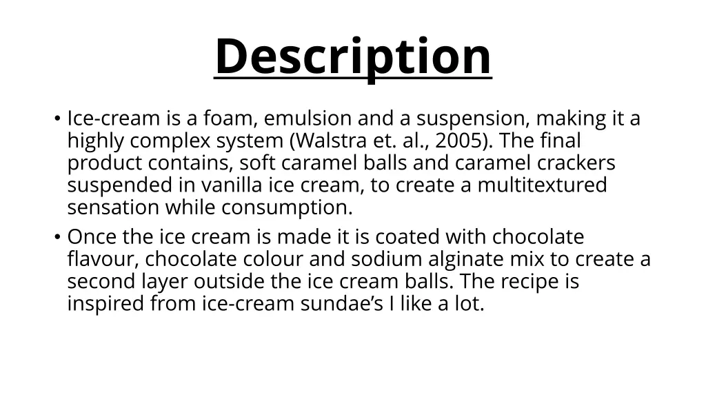 description