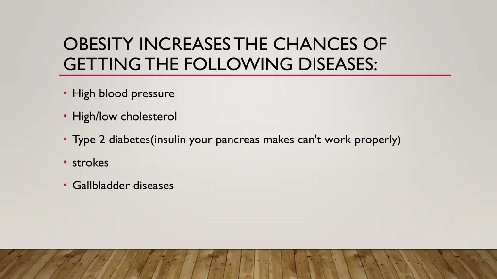 obesity increases the chances of getting