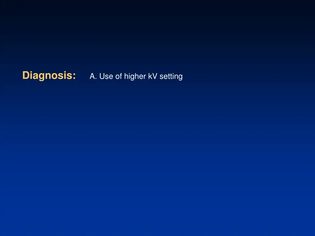 diagnosis