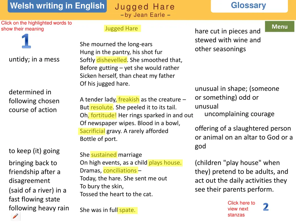 glossary