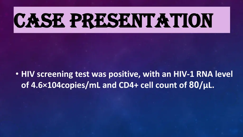 case case presentation presentation 2