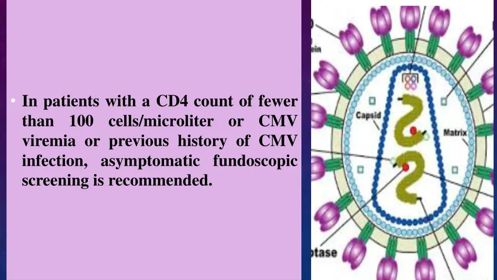 in patients with a cd4 count of fewer than