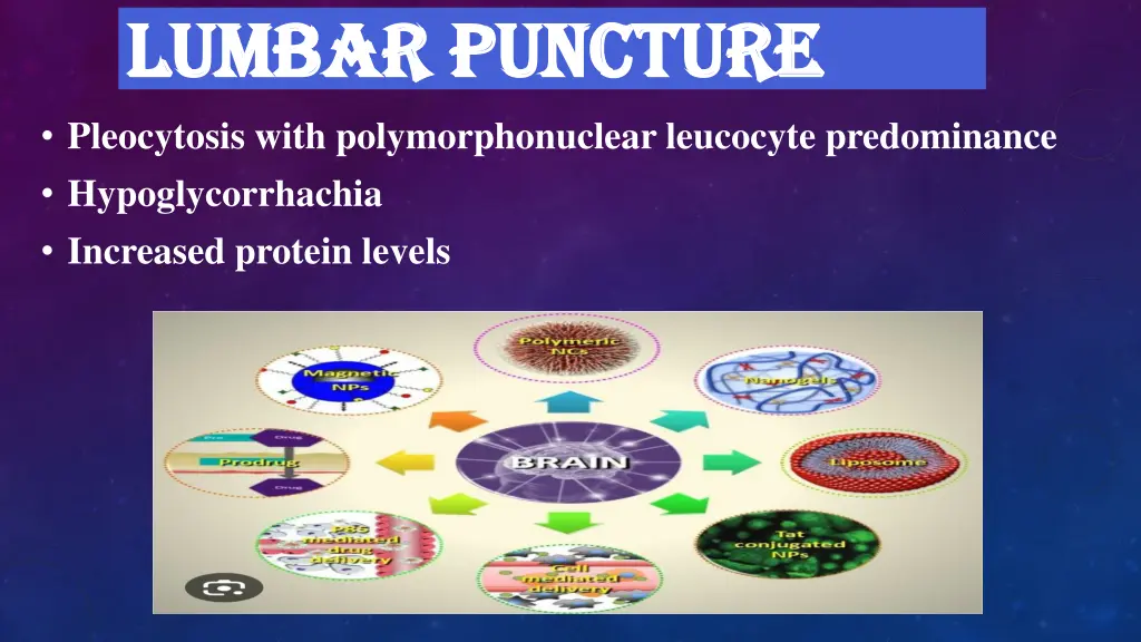 lumbar puncture lumbar puncture pleocytosis with