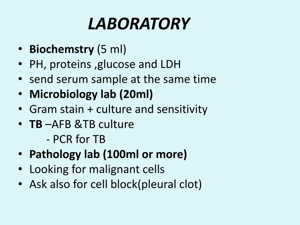 laboratory