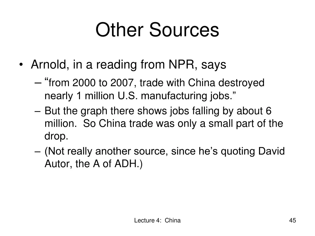 other sources