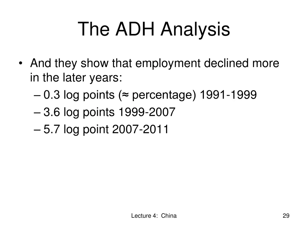 the adh analysis 3