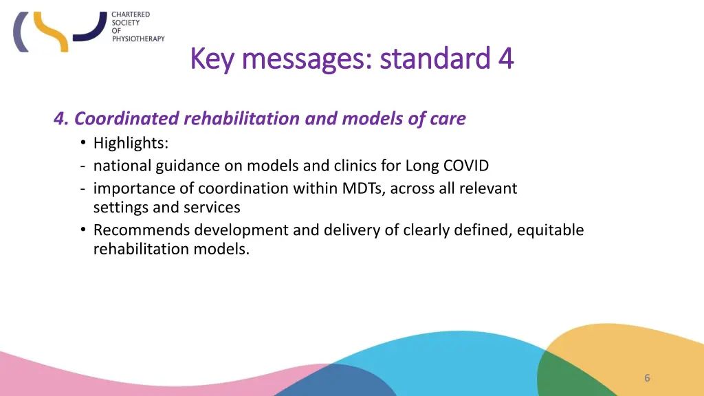 key messages standard key messages standard 4 4