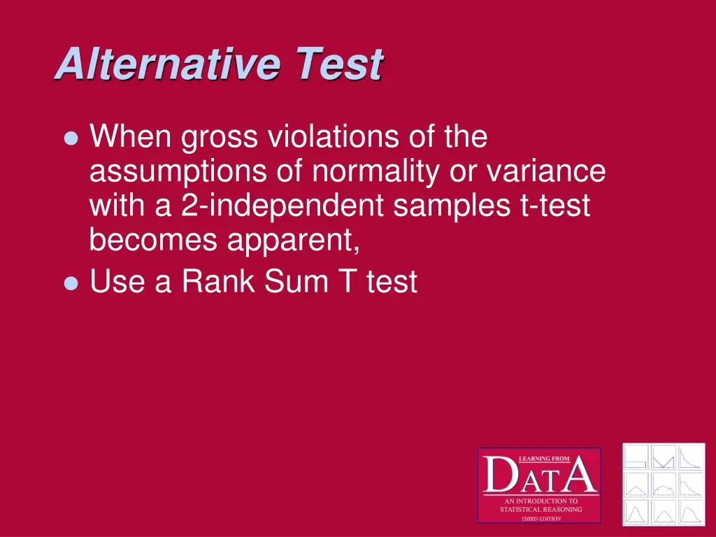 alternative test