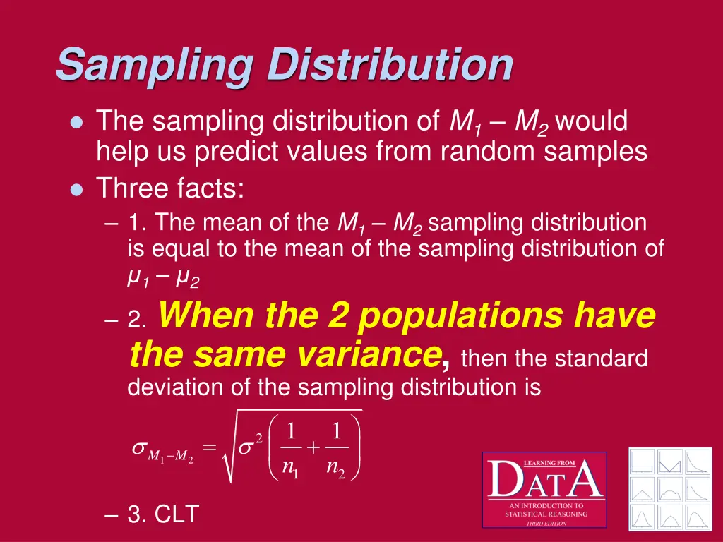 sampling distribution 1