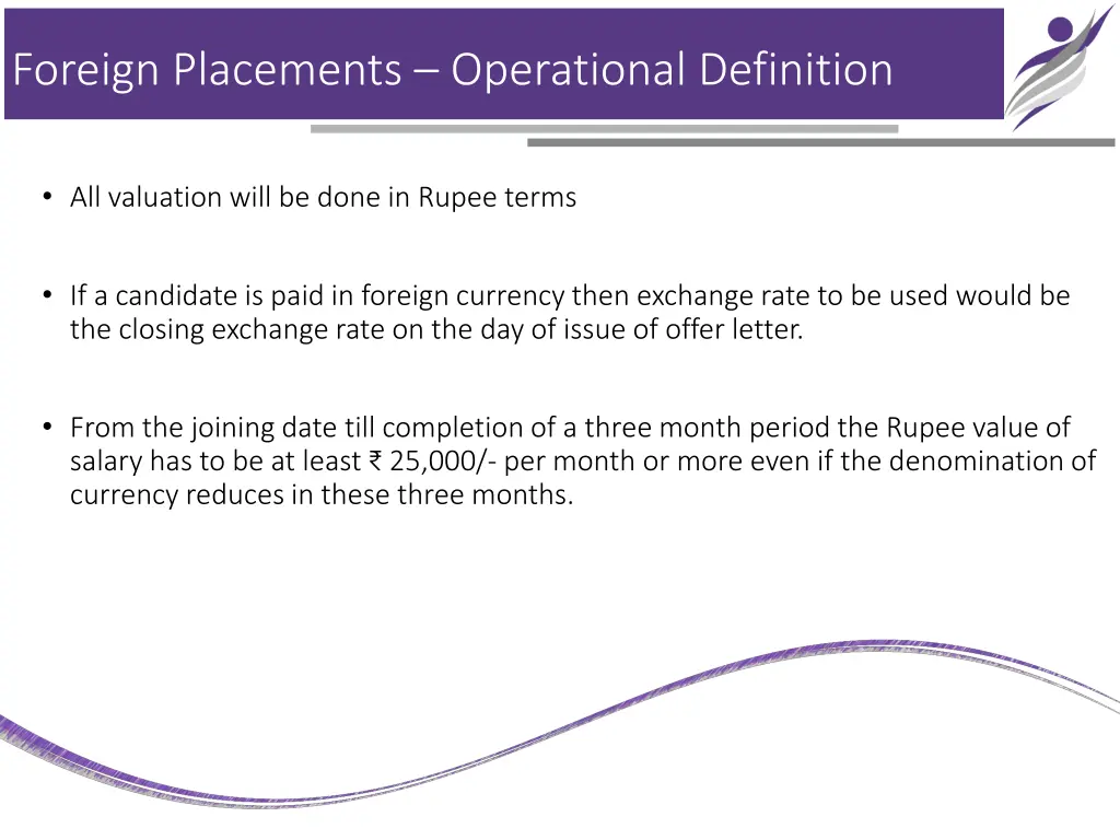 foreign placements operational definition
