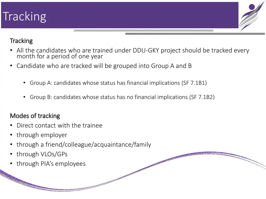tracking