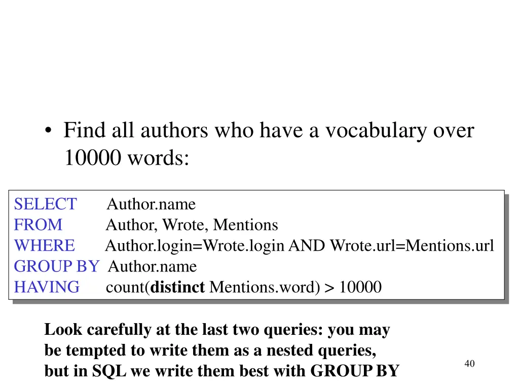 find all authors who have a vocabulary over 10000