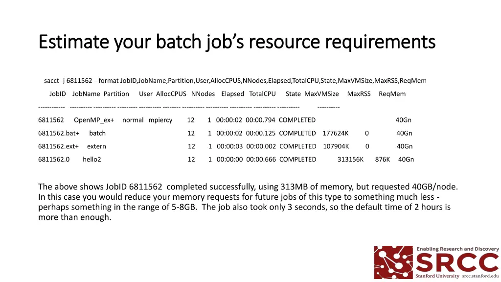 estimate your batch job s resource requirements 2
