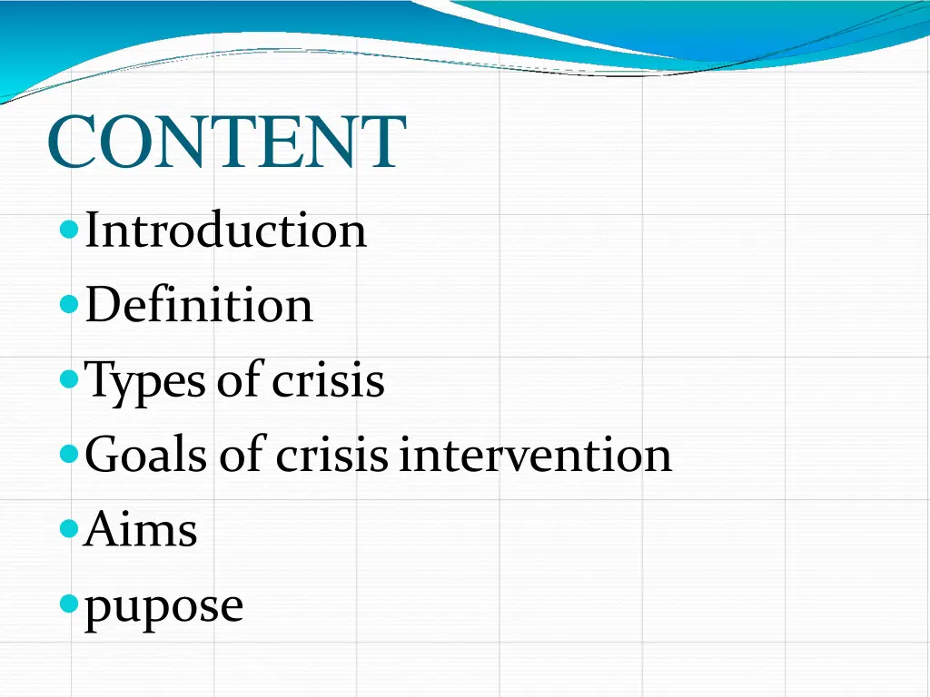 content introduction definition types of crisis