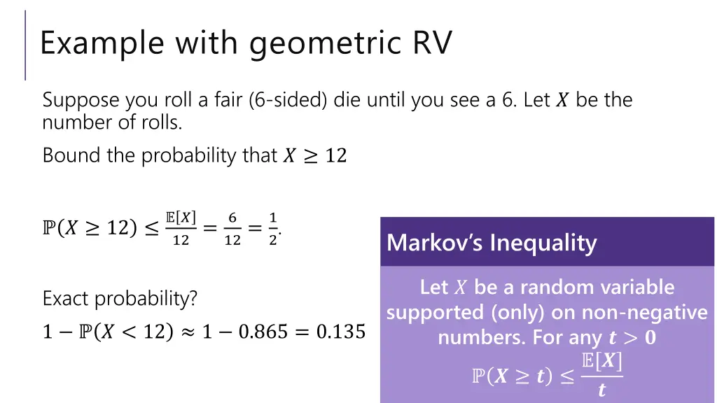 example with geometric rv 1