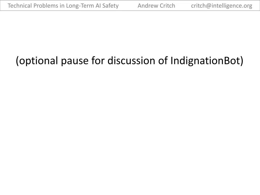 technical problems in long term ai safety 12
