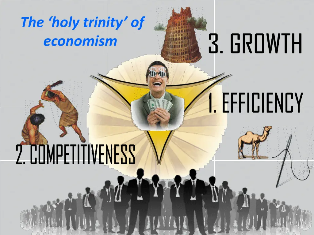 the holy trinity of economism