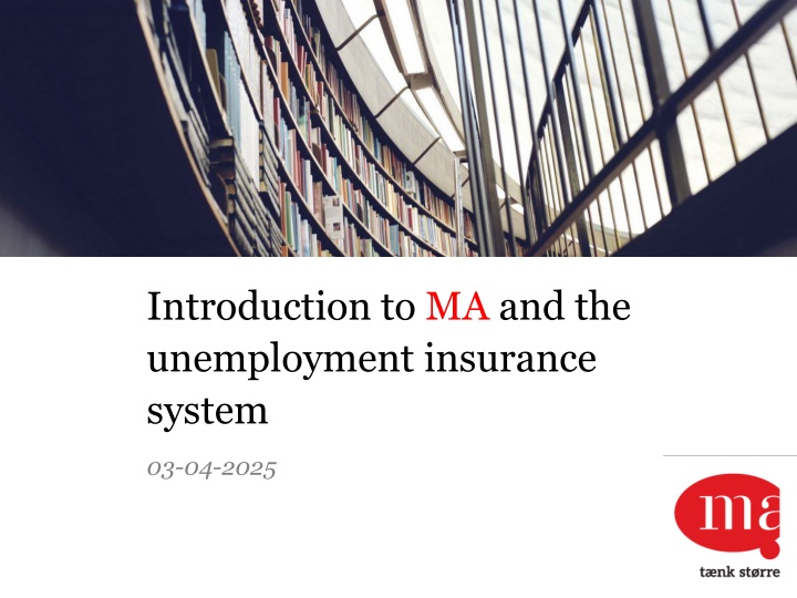 introduction to ma and the unemployment insurance