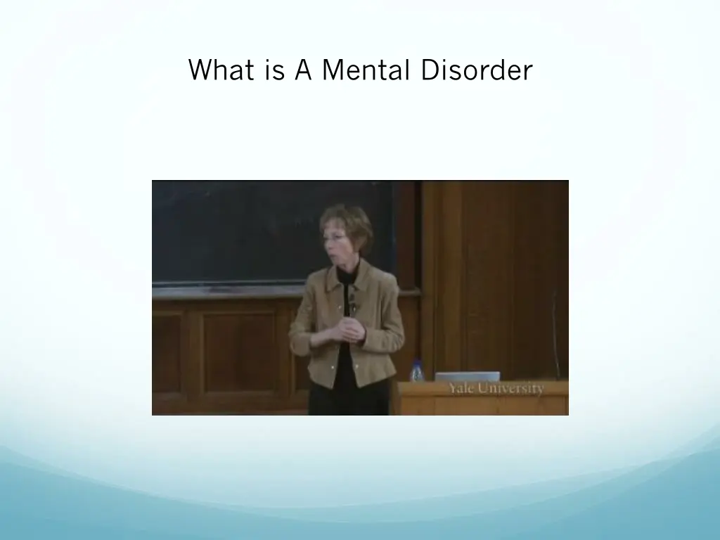 what is a mental disorder