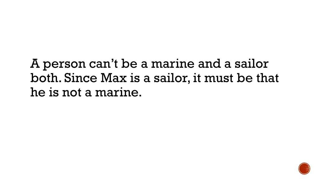 a person can t be a marine and a sailor both