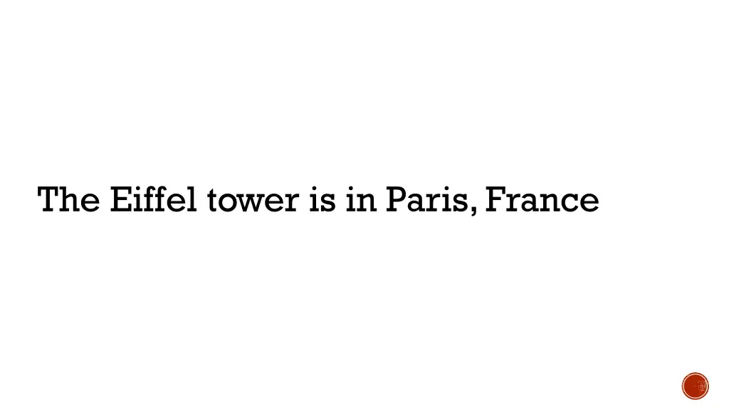 the eiffel tower is in paris france