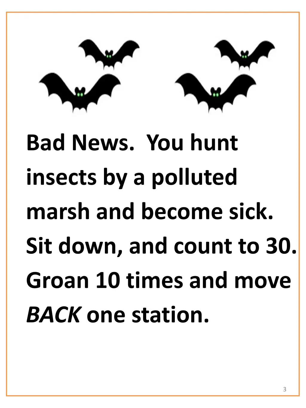 bad news you hunt insects by a polluted marsh