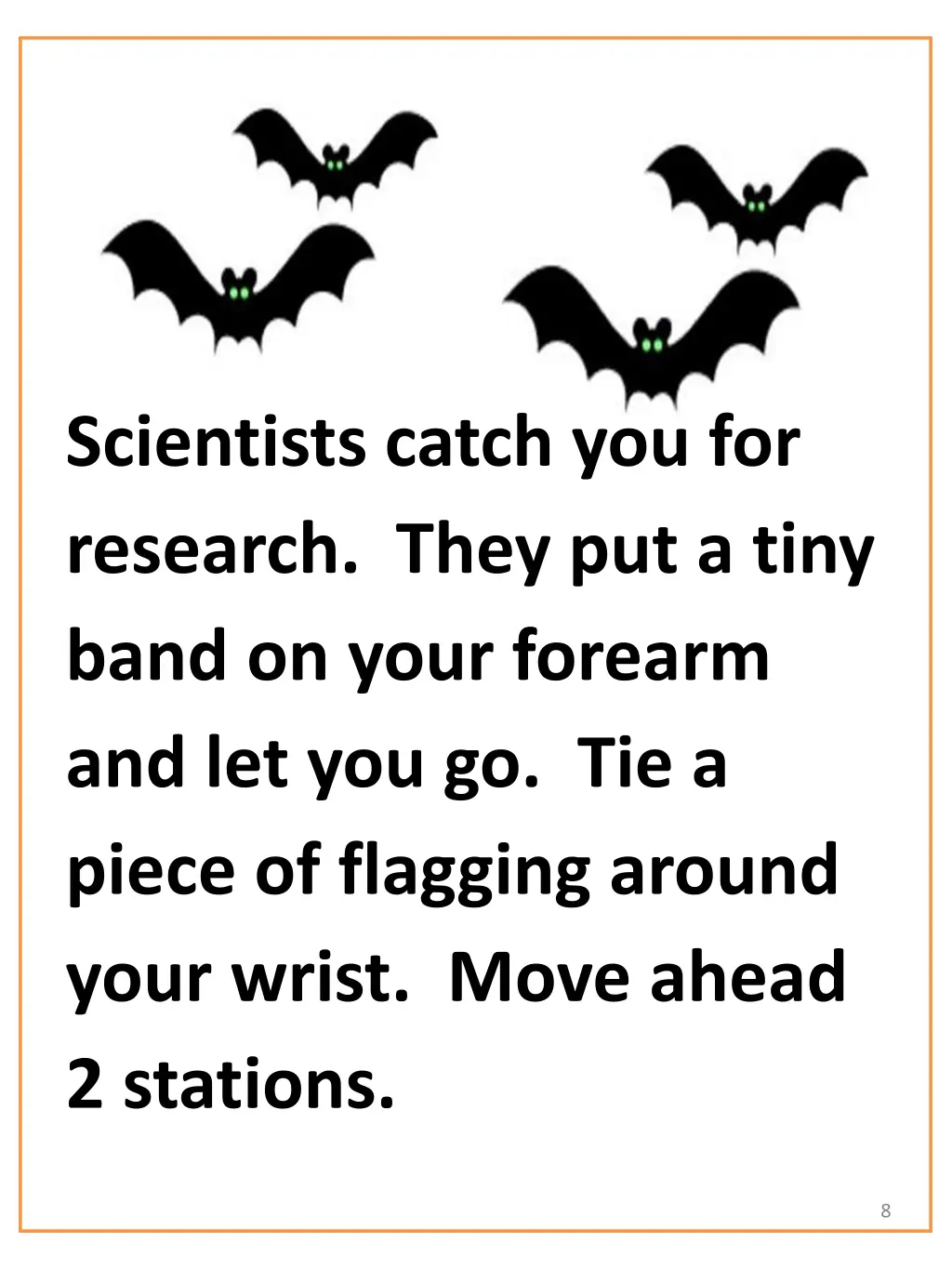 scientists catch you for research they put a tiny
