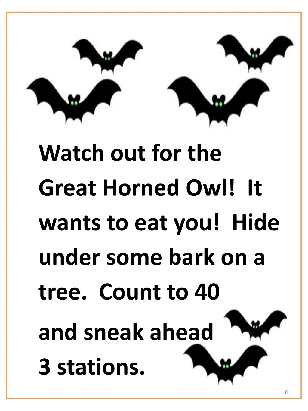 watch out for the great horned owl it wants