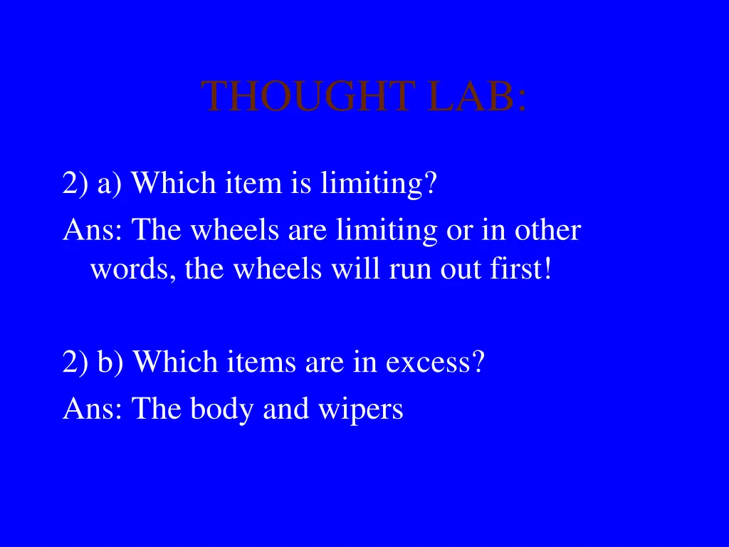 thought lab