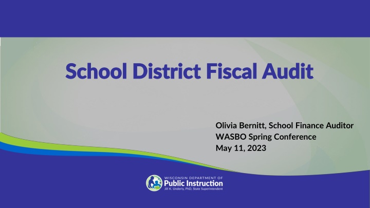 school district fiscal audit school district