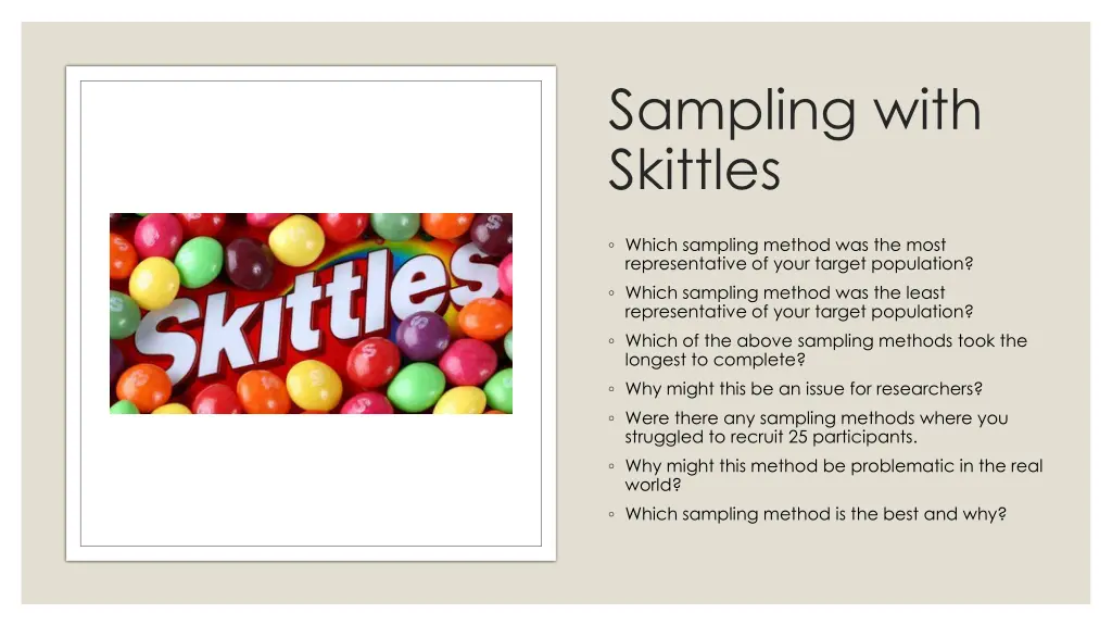 sampling with skittles 1