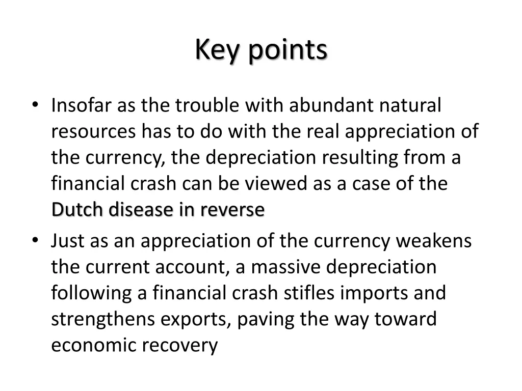 key points 1