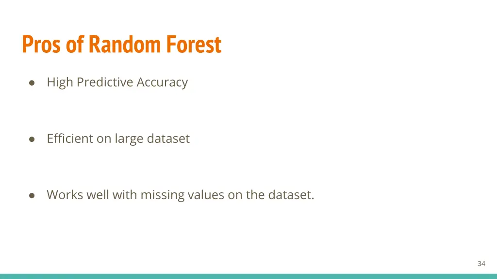 pros of random forest