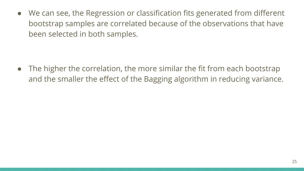 we can see the regression or classification fits