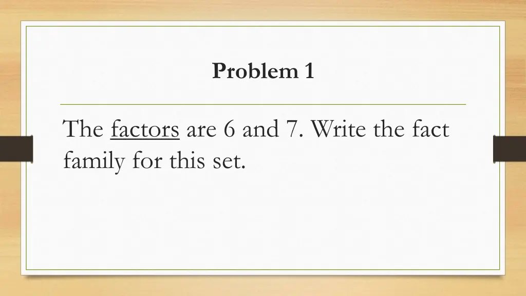 problem 1