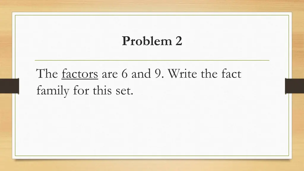 problem 2