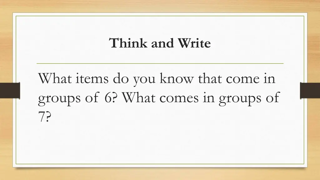 think and write