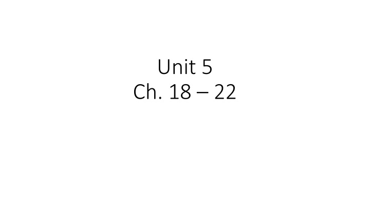 unit 5 ch 18 22