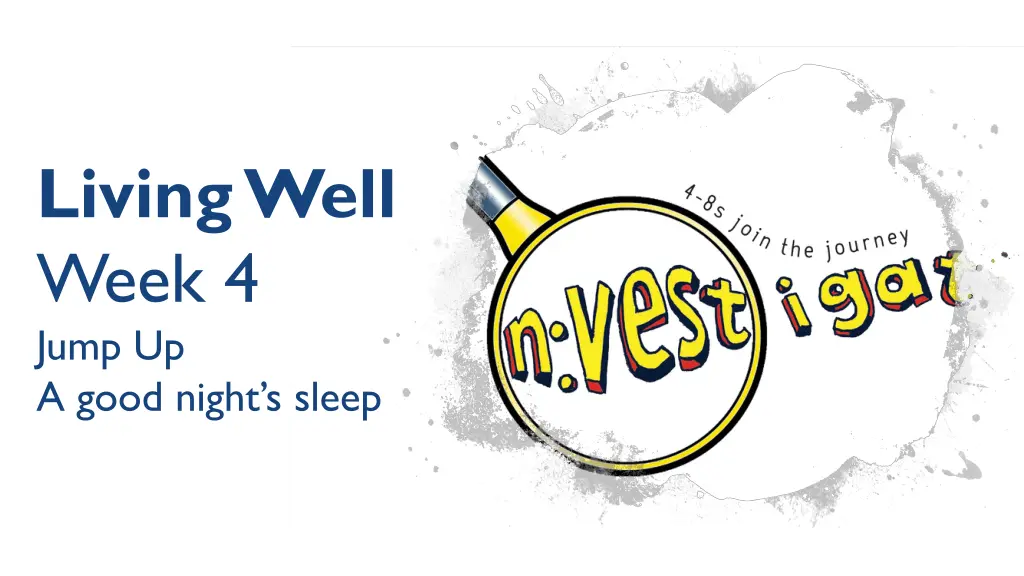 living well week 4 jump up a good night s sleep