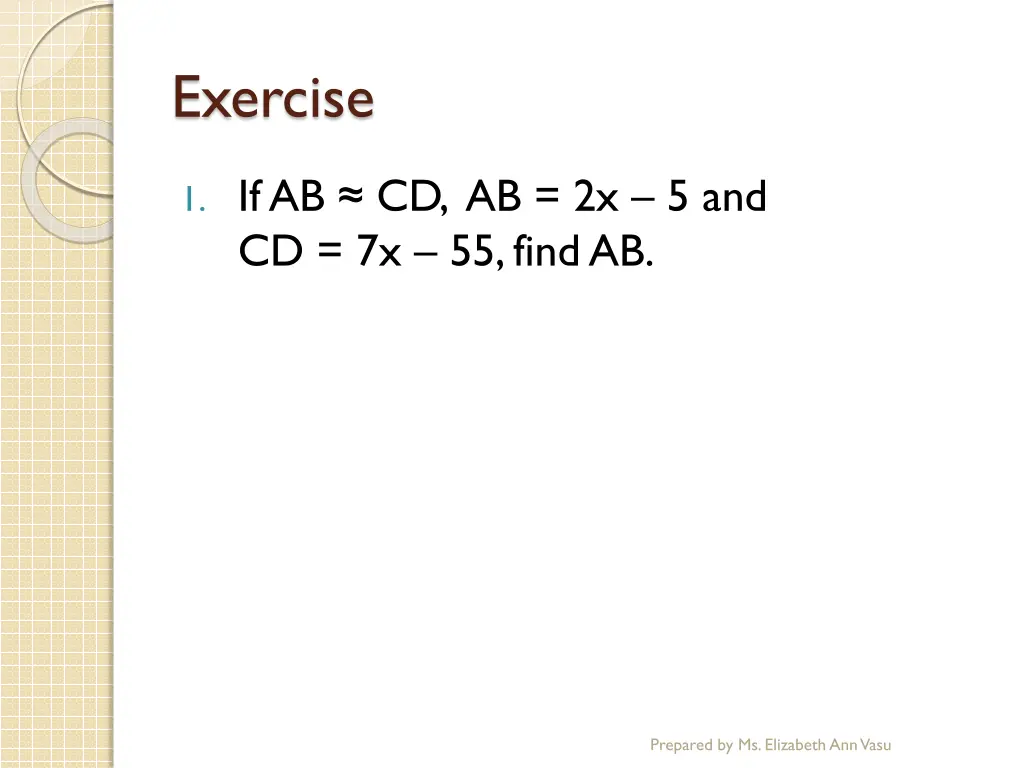exercise 3